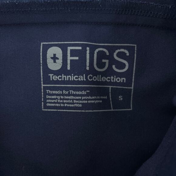 FIGS Scrub Pants Mens Small Navy Technical Collection Stretch - Picture 7 of 16
